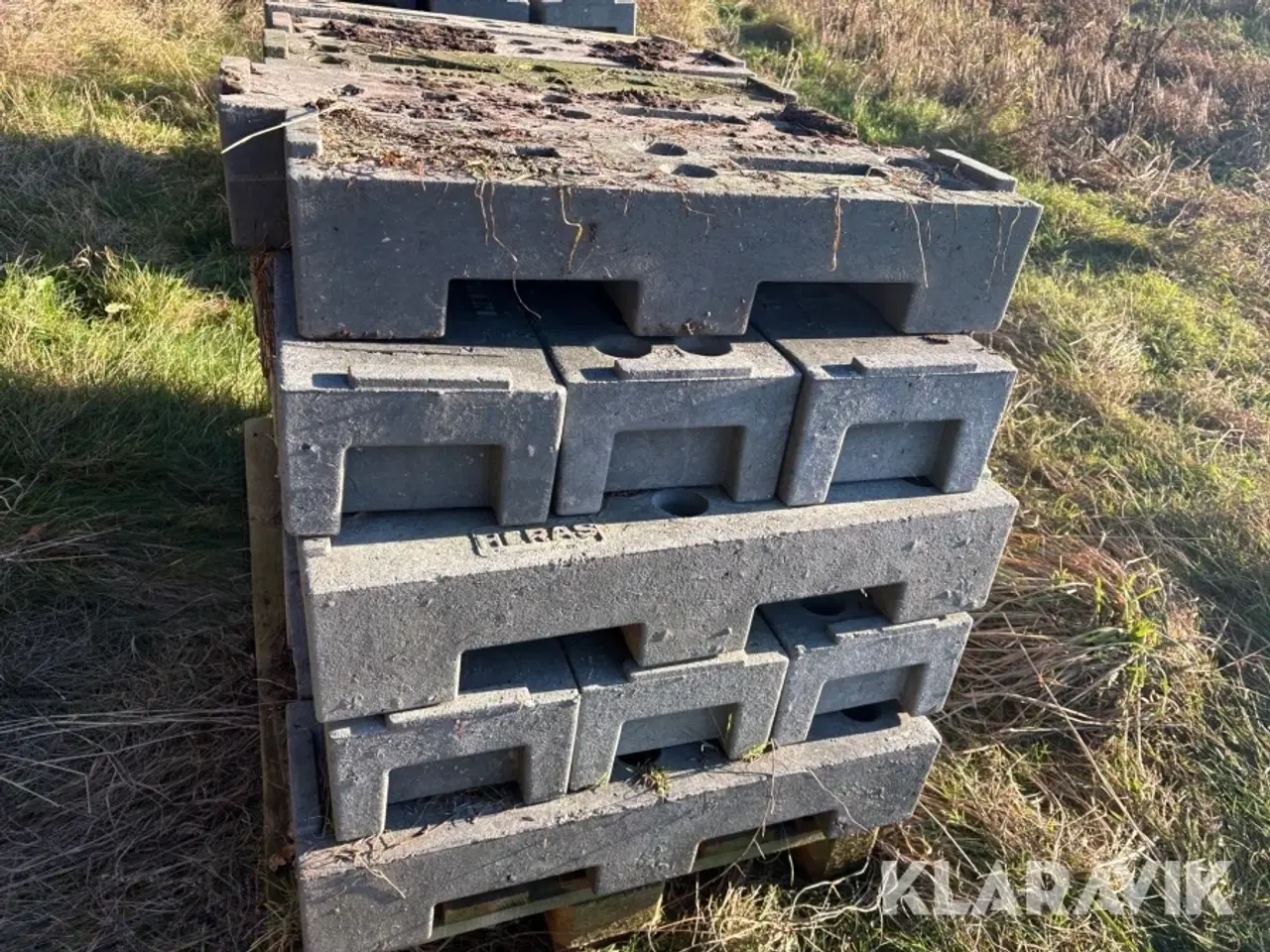 Billede 5 - Fødder til byggehegn Heras