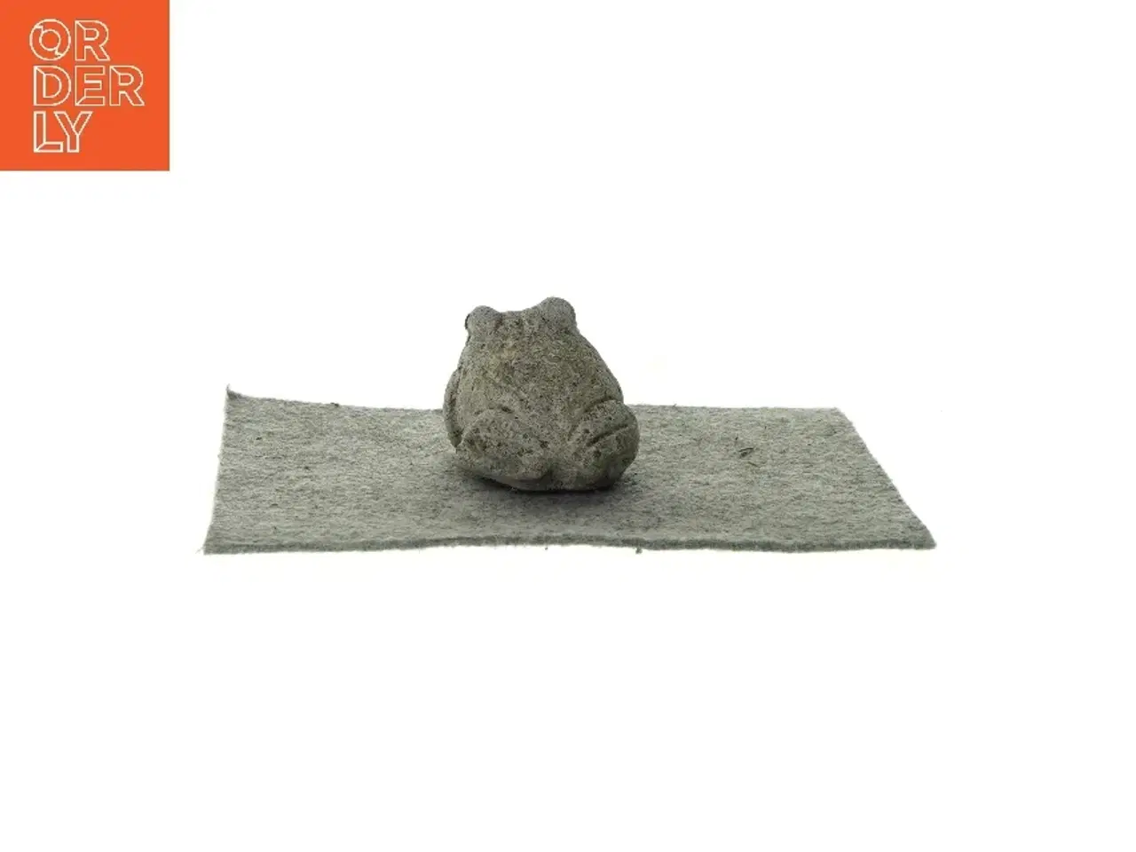 Billede 2 - Dekorativ frøfigur fra Ukendt (str. LBH: 8x6x5cm)