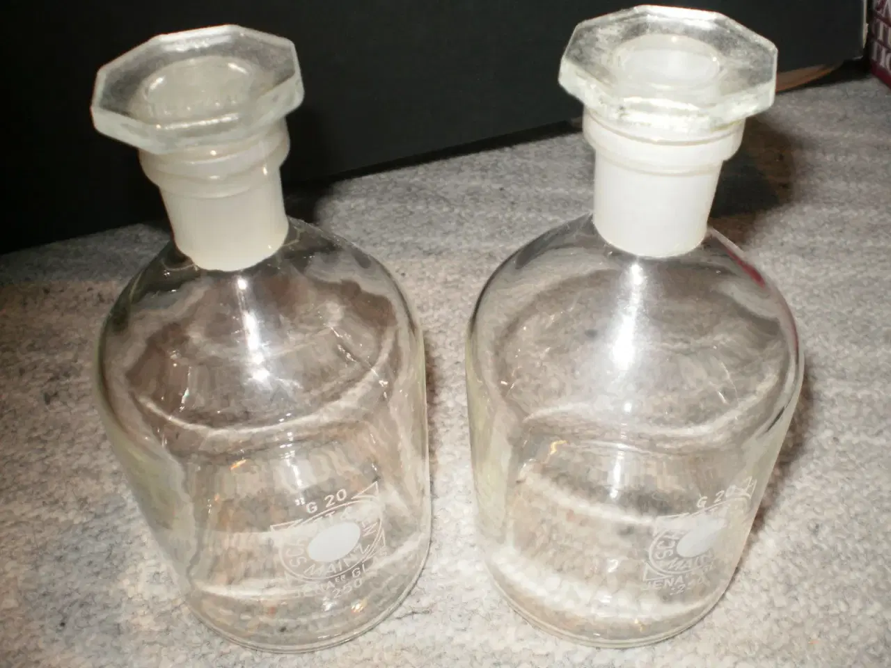 Billede 1 - Schott laboratorieflasker