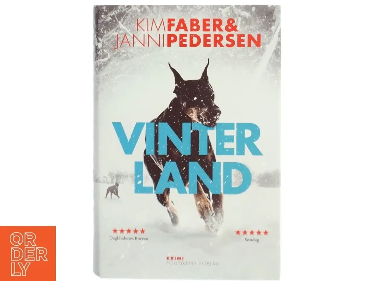 Billede 1 - Vinterland : krimi af Kim Faber (Bog)