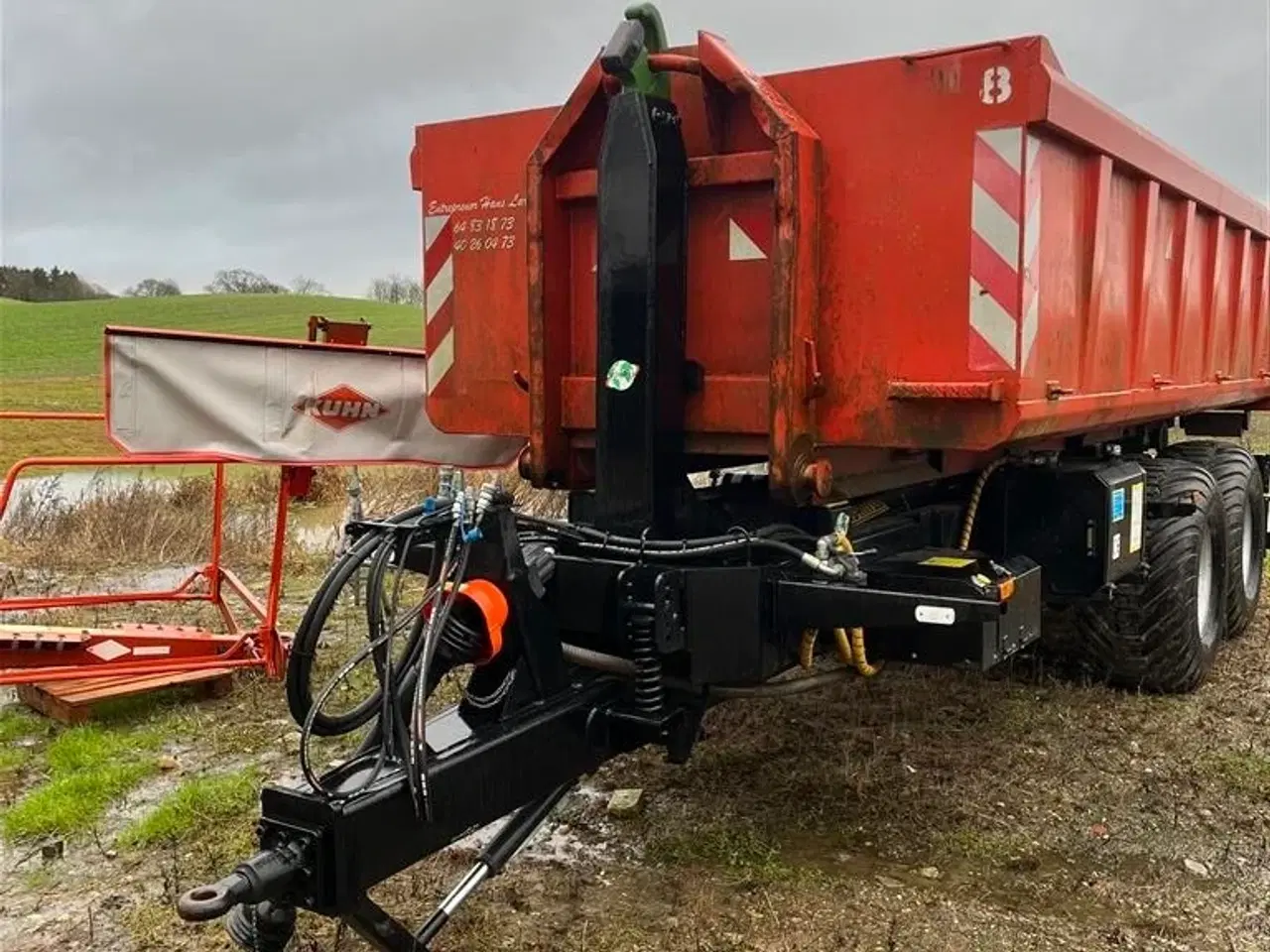 Billede 5 - Agrofyn Trailers MS-HT/18 kroghejsevogn med 2 kasser