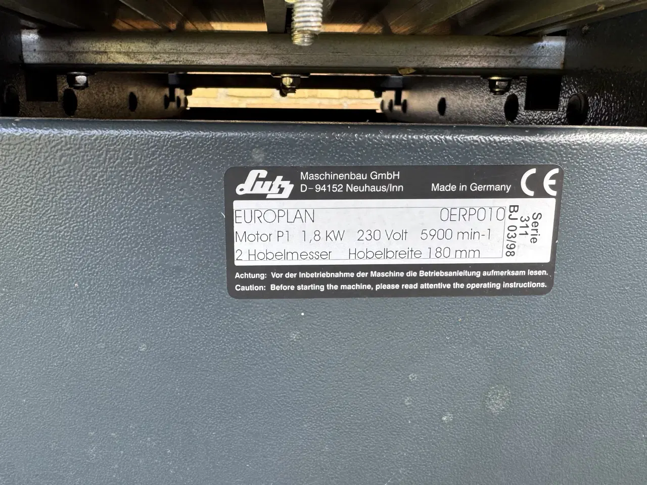 Billede 3 - Afretter / tykkelseshøvl