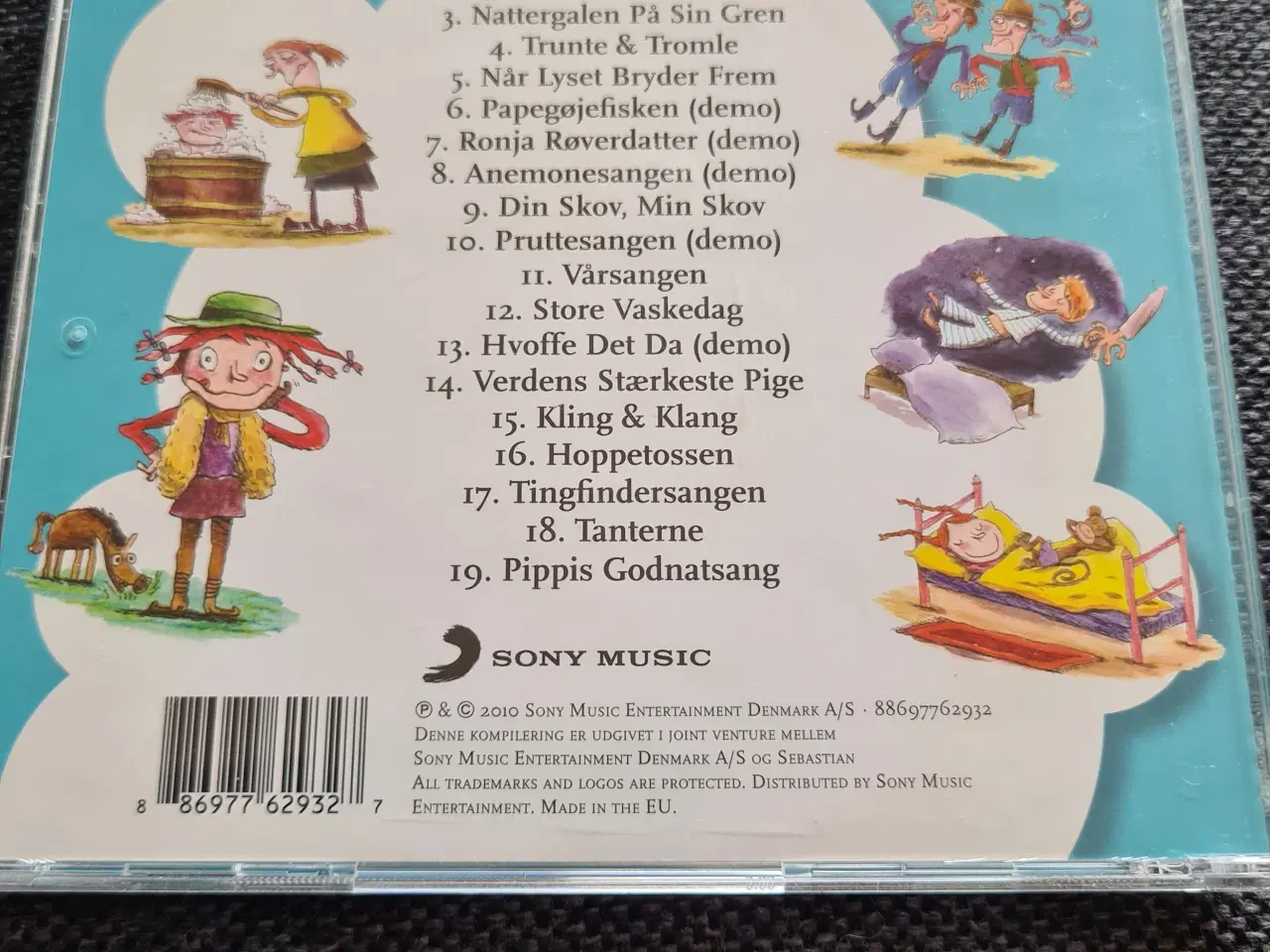 Billede 2 - CD: Sebastians bedste børnesange