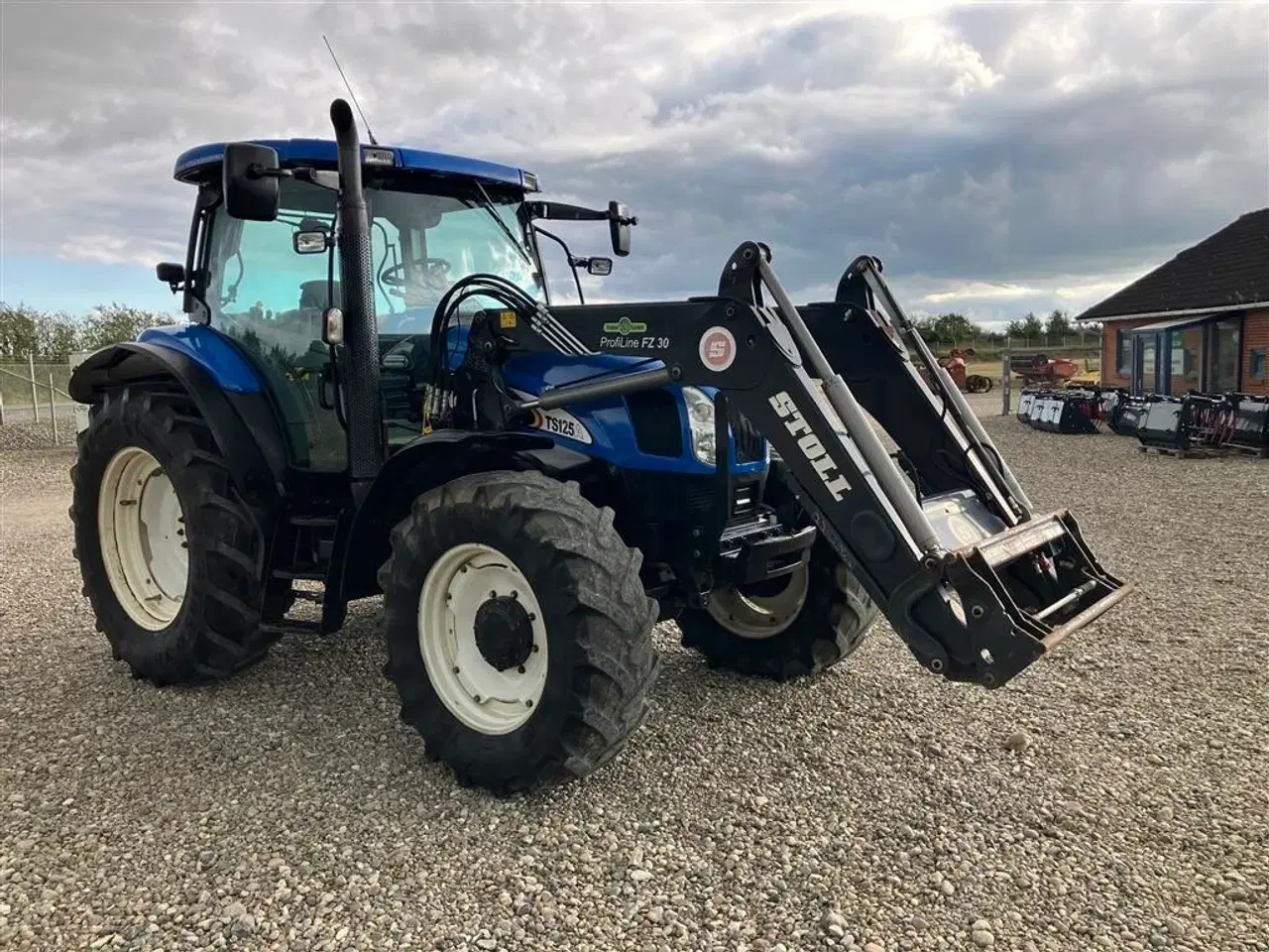 Billede 18 - New Holland TS 125 A Frontlæsser