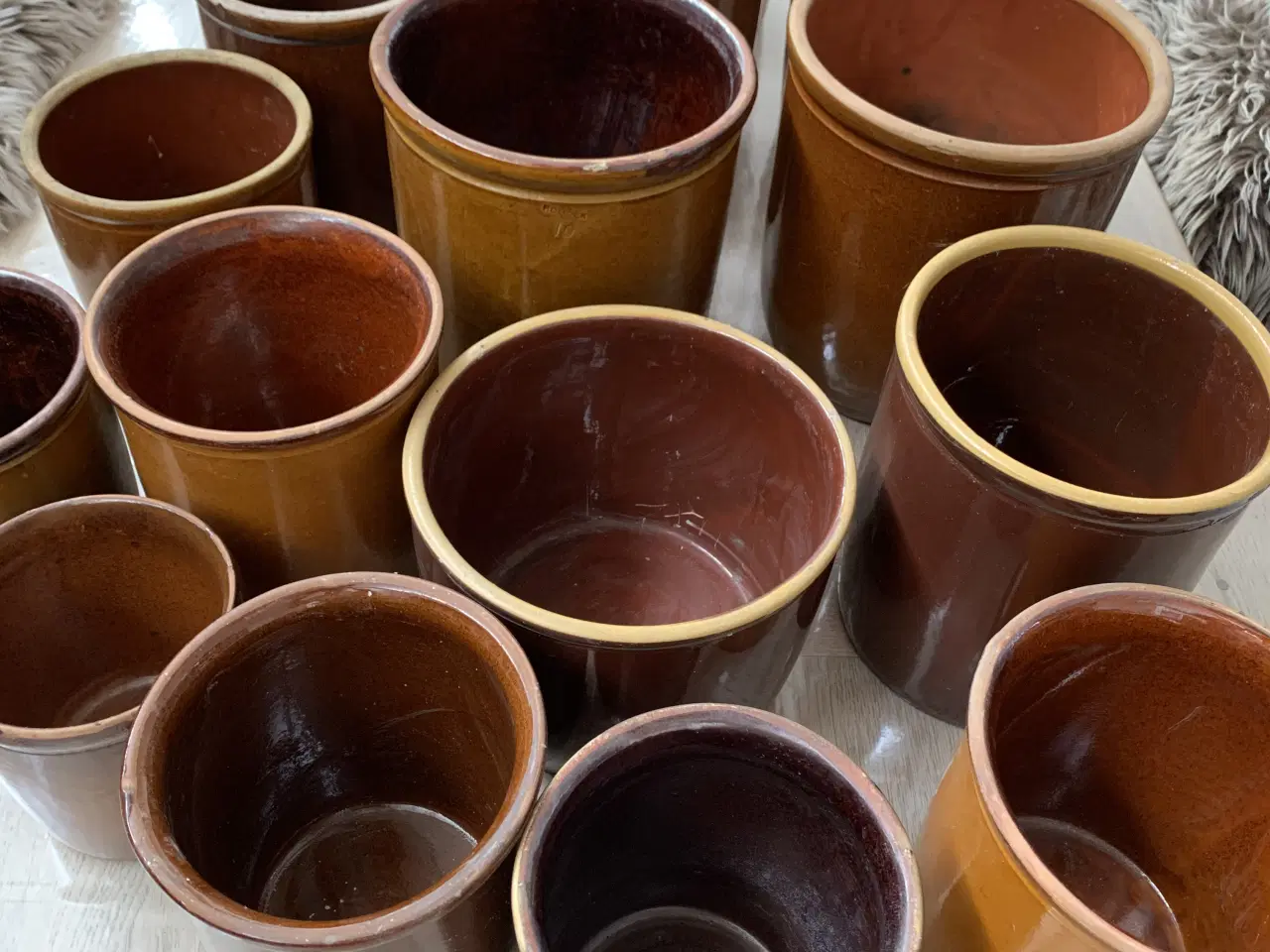 Billede 4 - Stor samling af syltekrukker 16 stk 