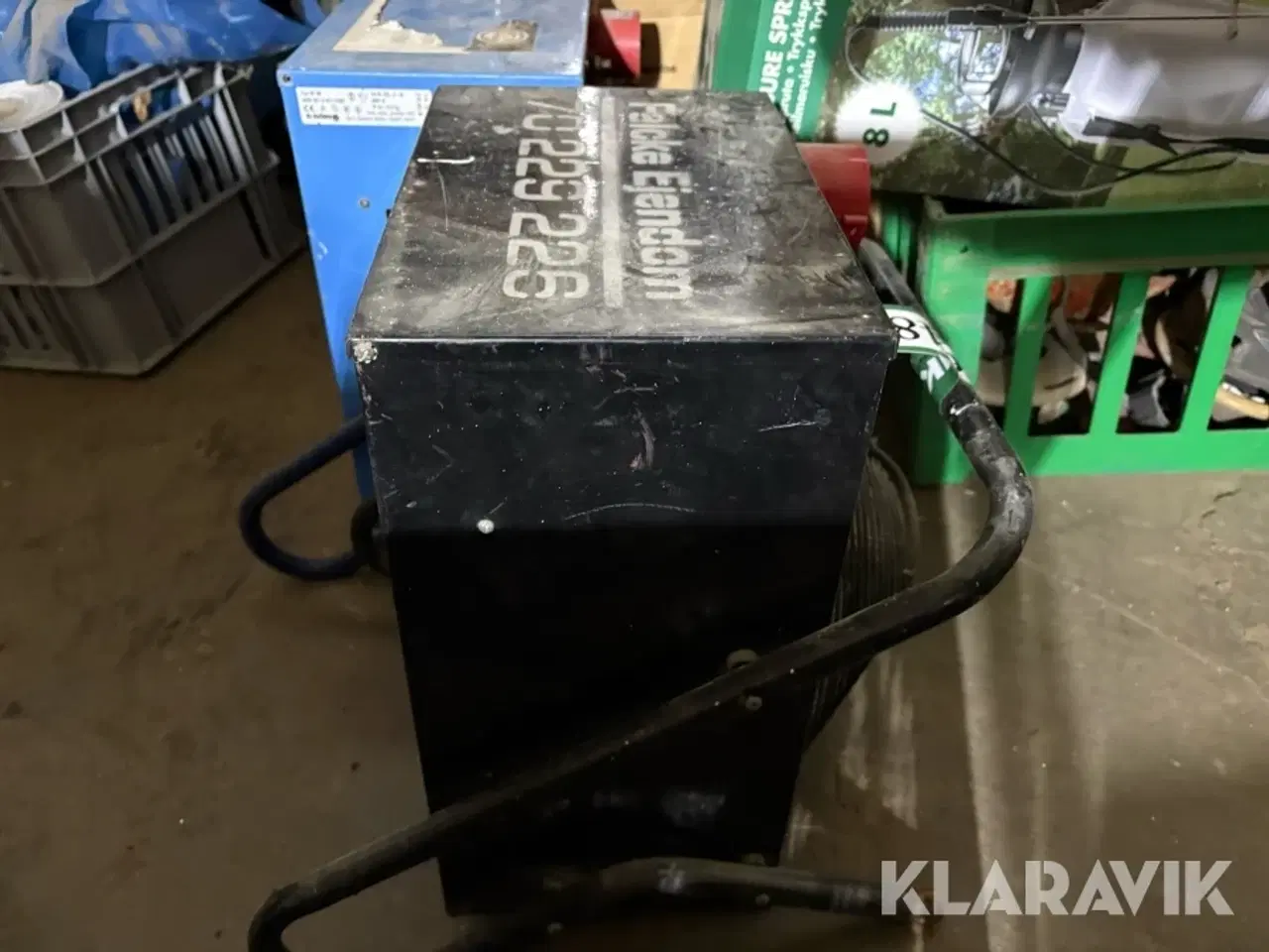 Billede 3 - Industrivarmeblæser 400v El-Björn VF 9B 2styk