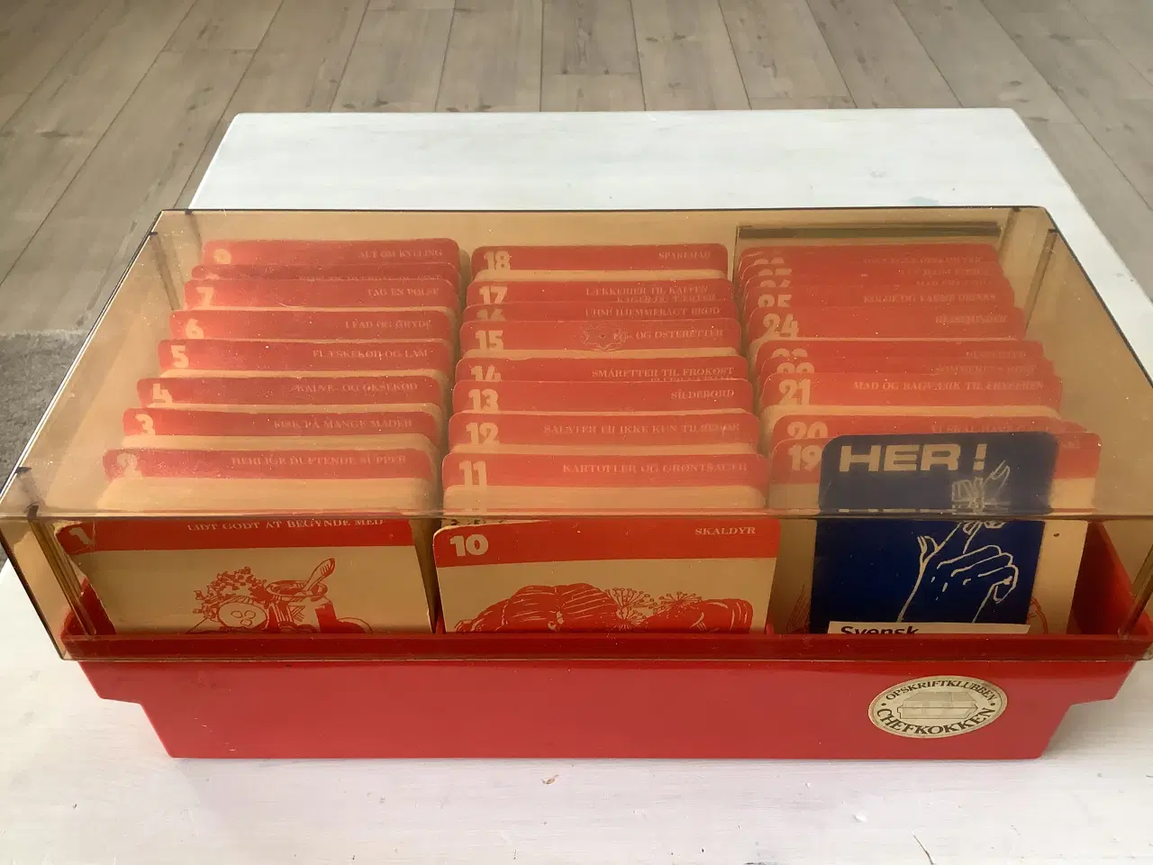 Billede 1 - Opskriftklubben chefkokken/ mad og drikke