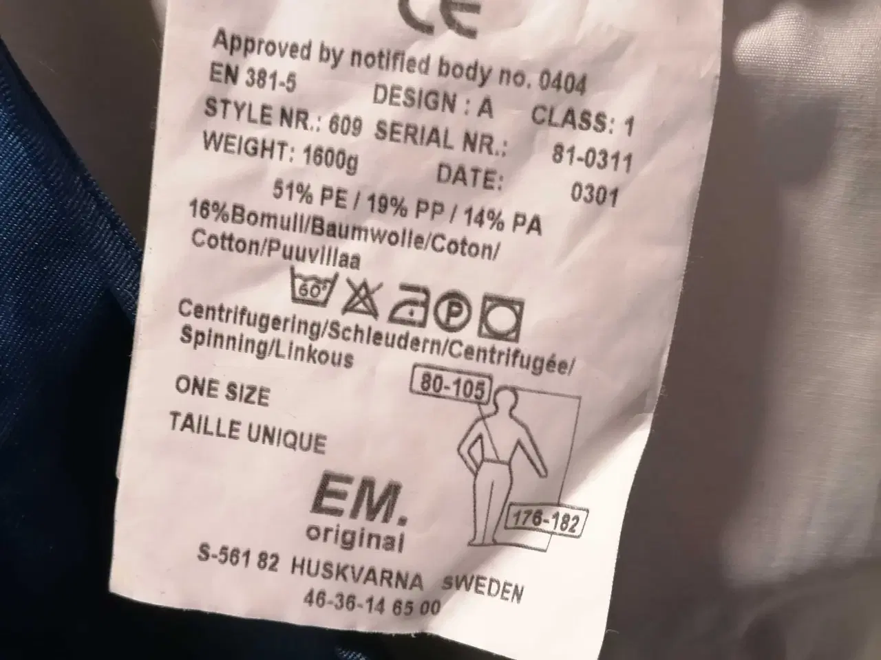 Billede 4 - Skærebukser / Chaps til Motorsav 