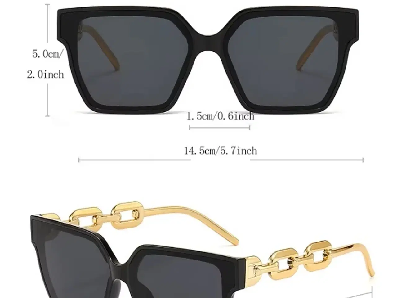 Billede 3 - Lækre solbriller, helt nye.