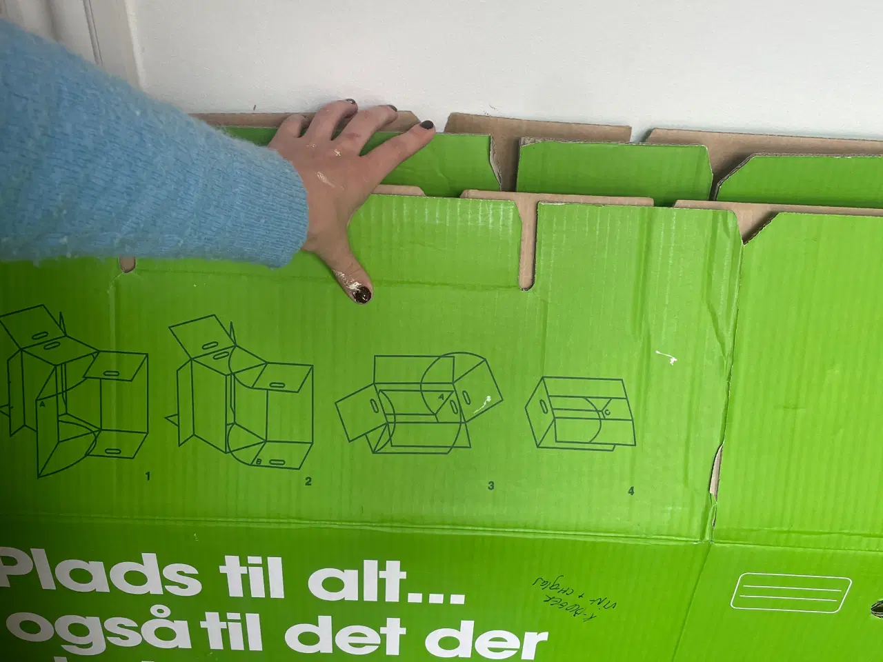 Billede 1 - Flyttekasser, 5 stk, gratis