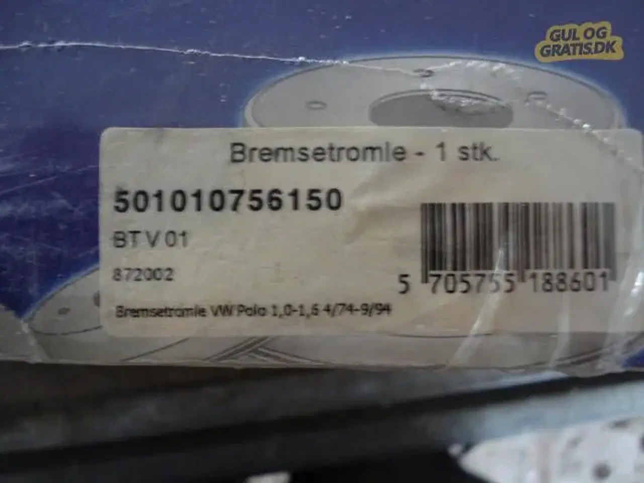 Billede 3 - Bremsedele VW Polo