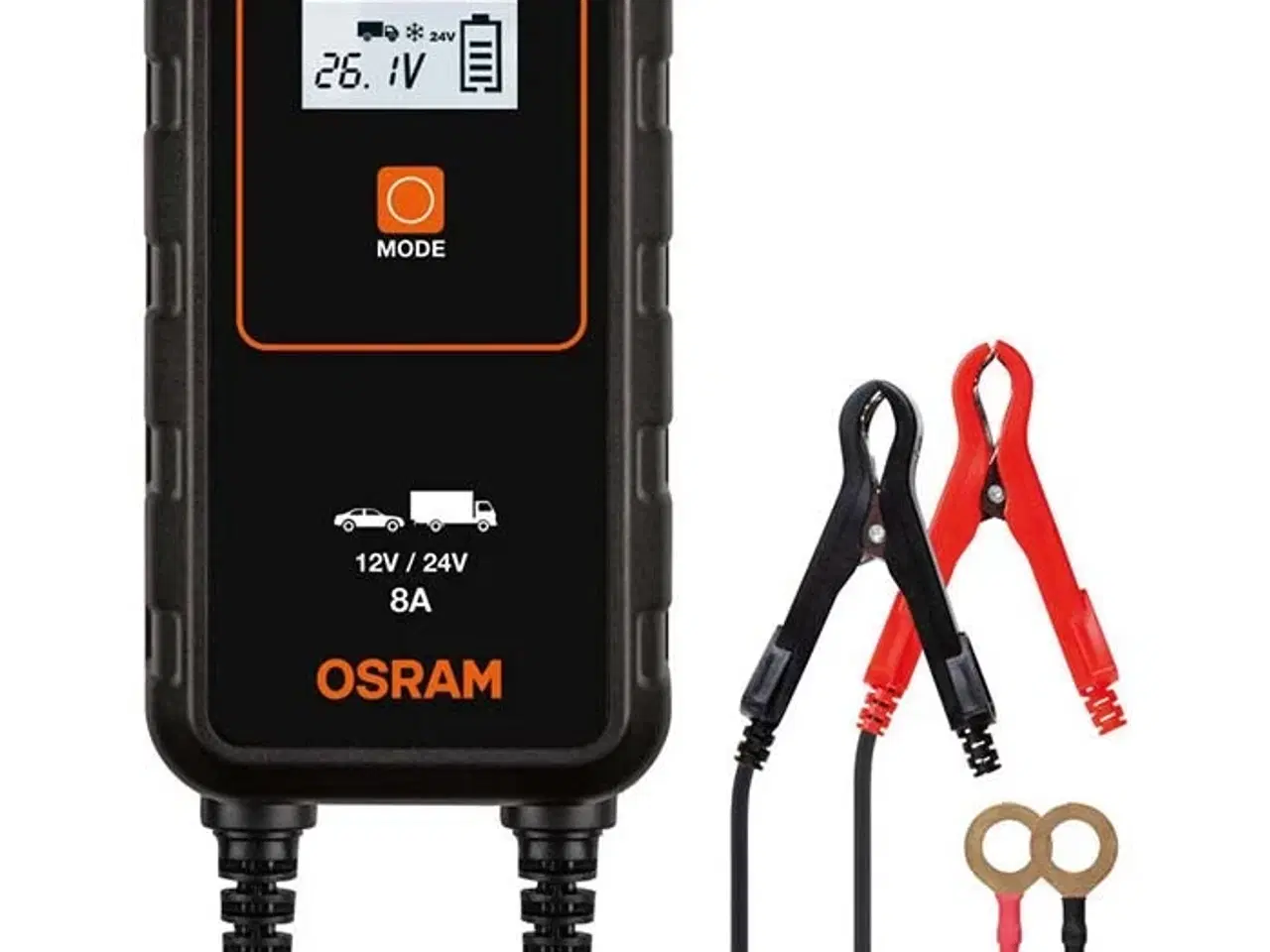 Billede 1 - Osram Batterilader 8A, 1,5m kabel