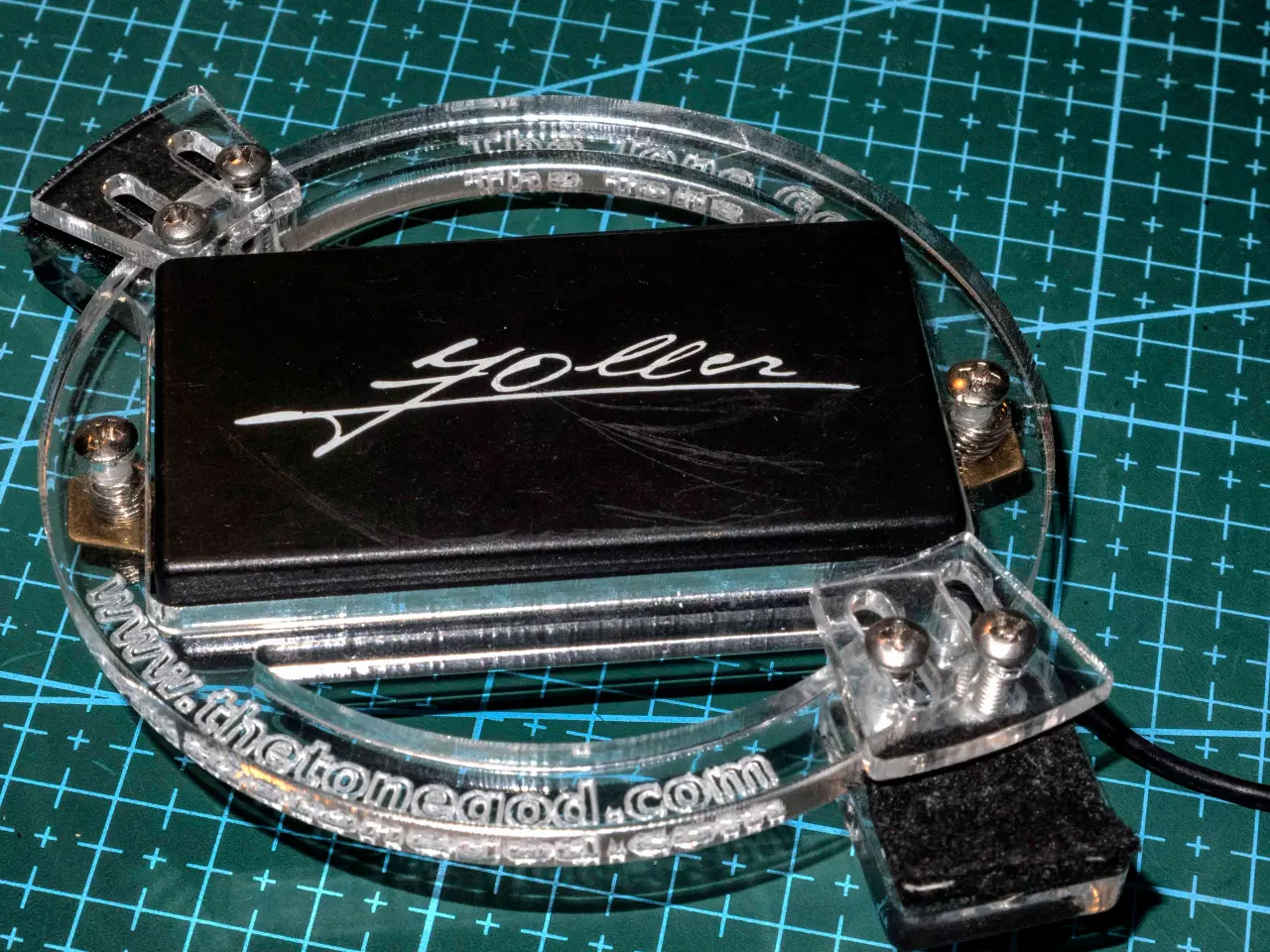 Billede 2 - Guitar "The God Tone" adaptor til mont. af pickup.