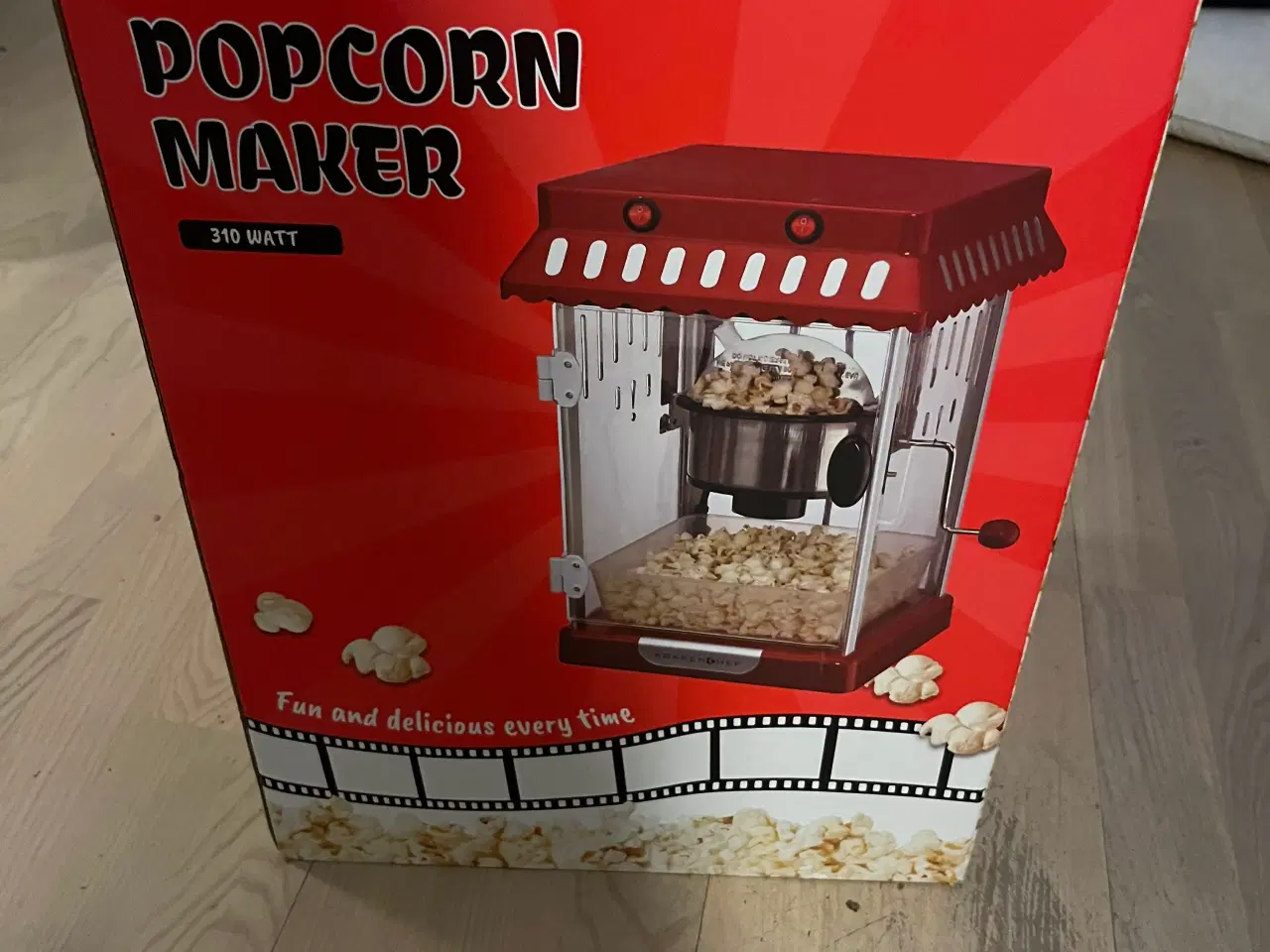 Billede 2 - Popcornmaskine i rød