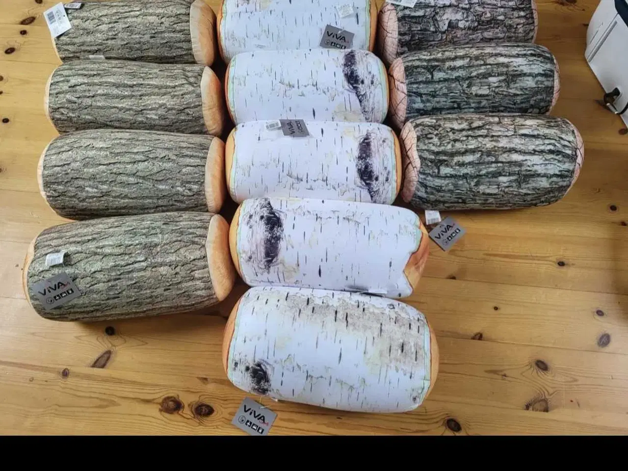 Billede 2 - Puder i træstamme motiver