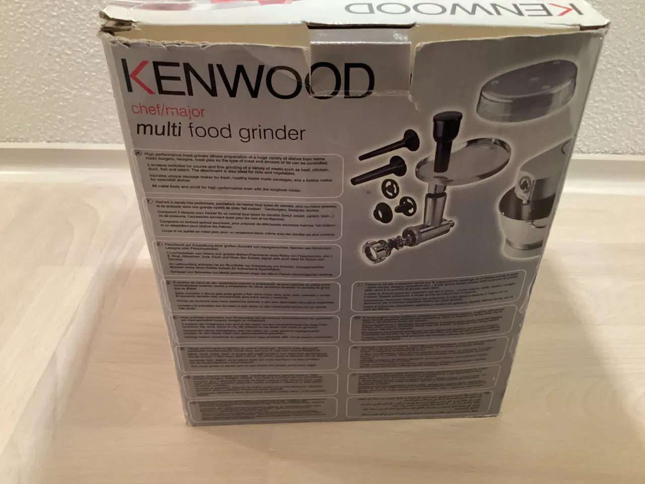 Billede 3 - Ubrugt Kenwood Multi Food Grinder med kageplade