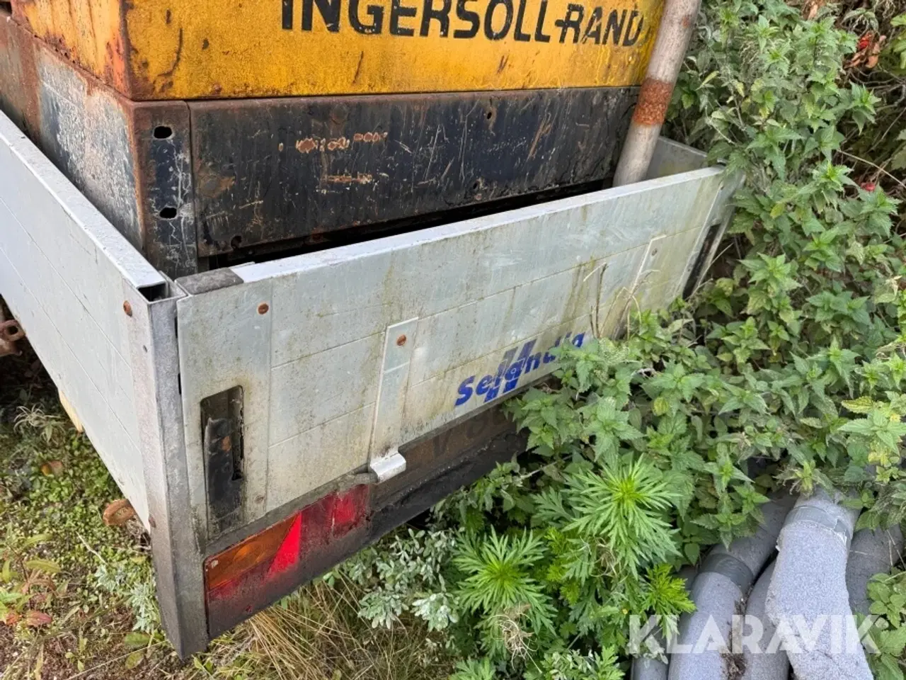 Billede 11 - Mobil kompressor Ingersoll Rand P130 på trailer