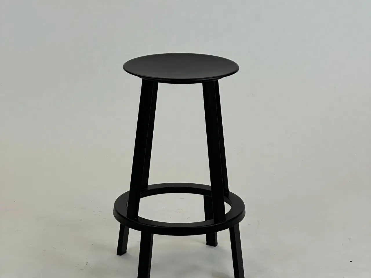 Billede 1 - HAY Revolver Barstol – Sort SH 75cm