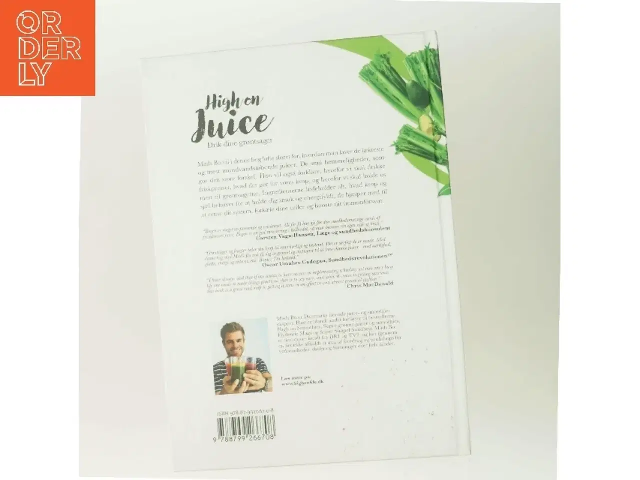 Billede 3 - High on juice : drik dine grøntsager af Mads Bo (Bog)