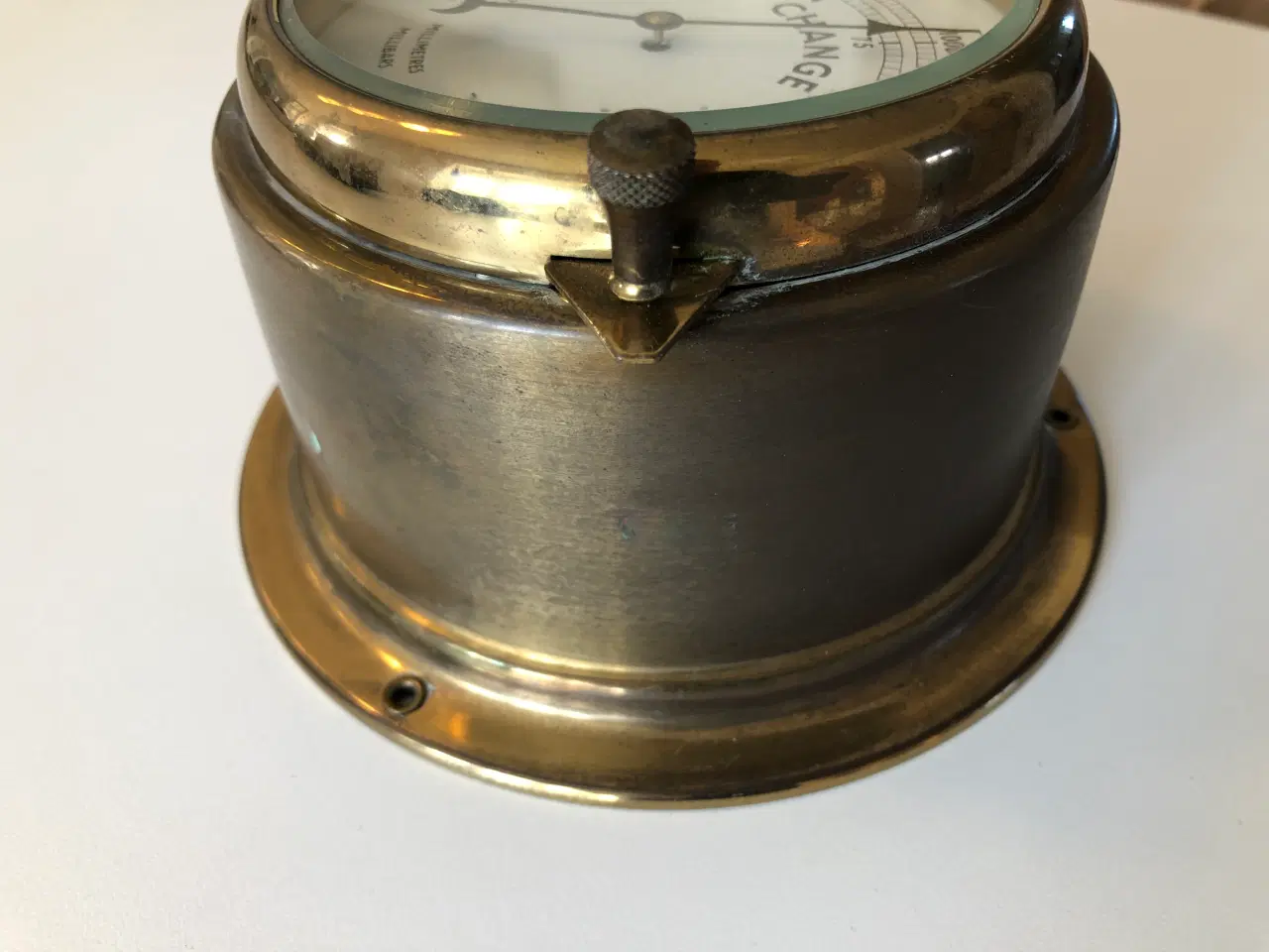 Billede 4 - Skibs barometer med flot patina