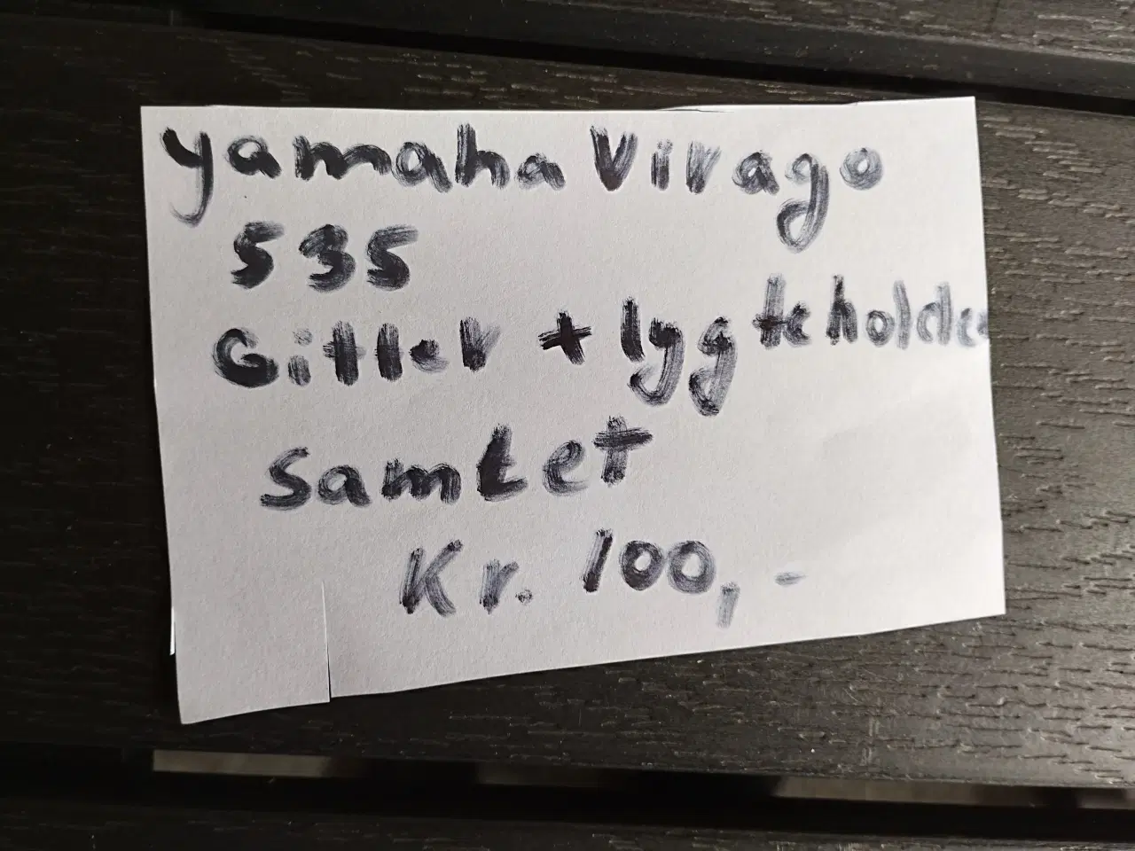 Billede 2 - Gitter og lygteholder Yamaha Virago 535 