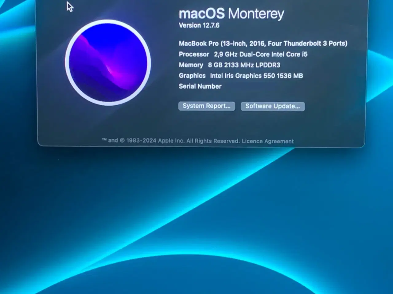 Billede 4 - MacBook Pro 13.3 TouchBar 2016 4 Thunderbolt 3 por