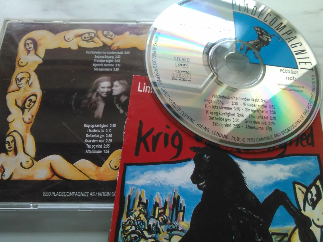 Billede 2 - LINNET/SALOMONSEN: Krig Og Kærlighed (1990