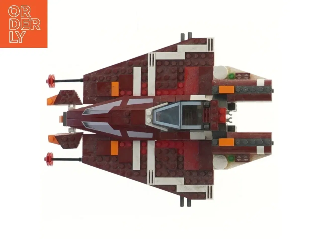 Billede 1 - LEGO rumskib fra Lego (str. 25x18 cm)