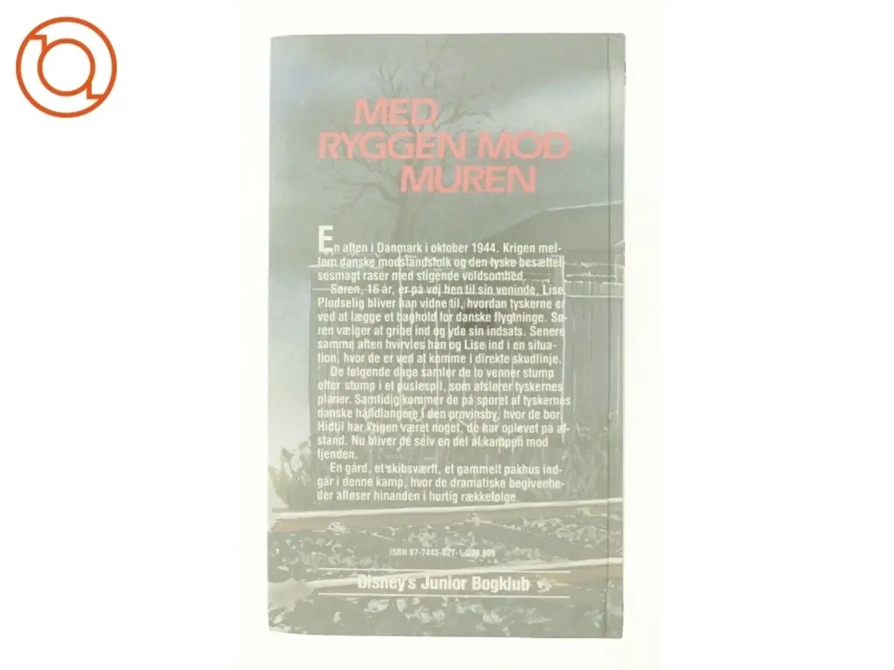 Billede 2 - Med ryggen mod muren af Jens Jørgensen (bog)