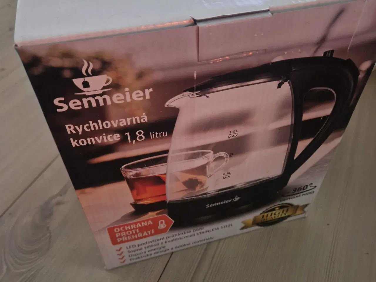 Billede 2 - Elkedel i glas