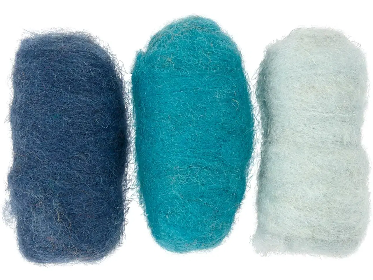 Billede 1 - Kartet Uld - Blå Harmoni, 30g til Kreative Projekter