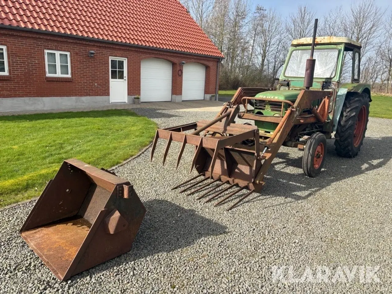 Billede 1 - Veterantraktor Deutz D490G F3L 912