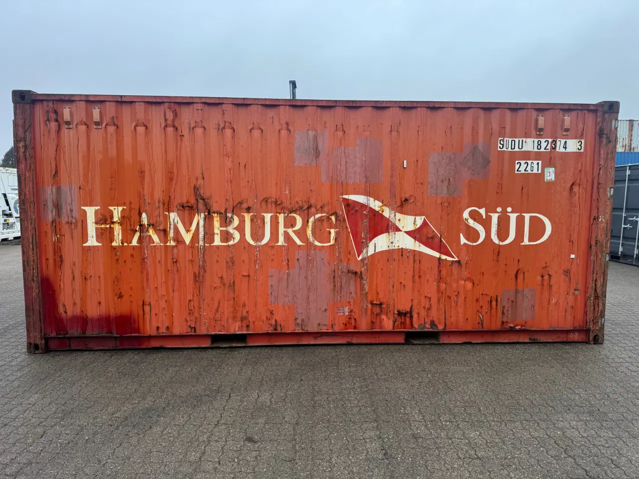 Billede 5 - Brugt 20 fods Isoleret Container-ID: SUDU 182374-3