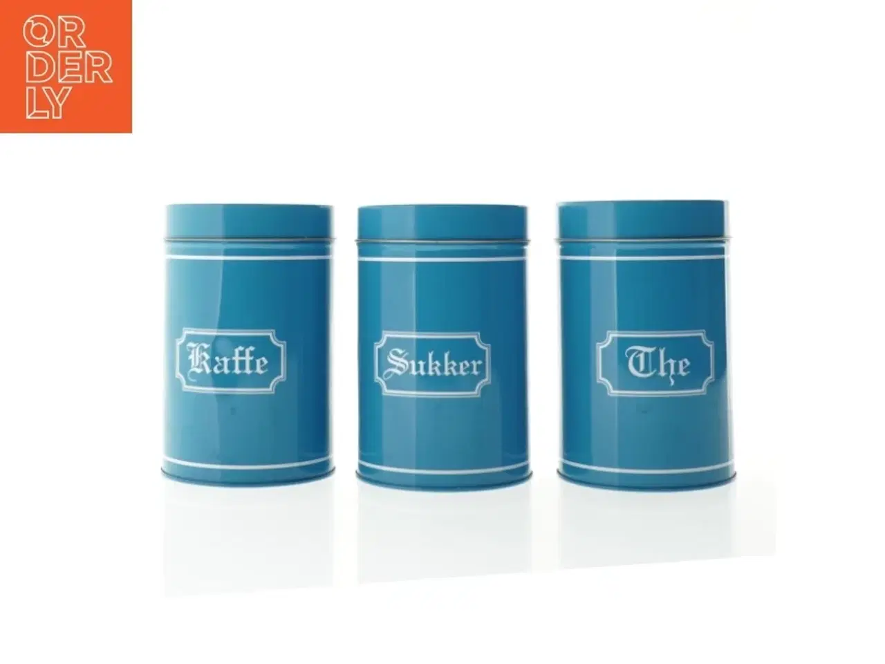 Billede 1 - Vintage Kaffedåser fra DR (str. 16 x 10,5 cm)