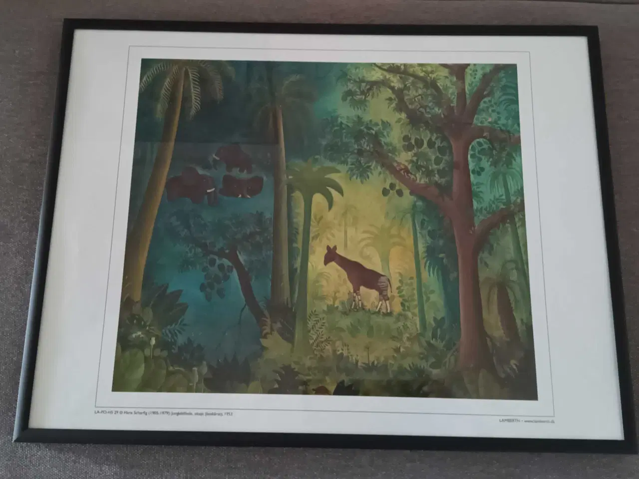 Billede 2 - 3 plakater med rammer