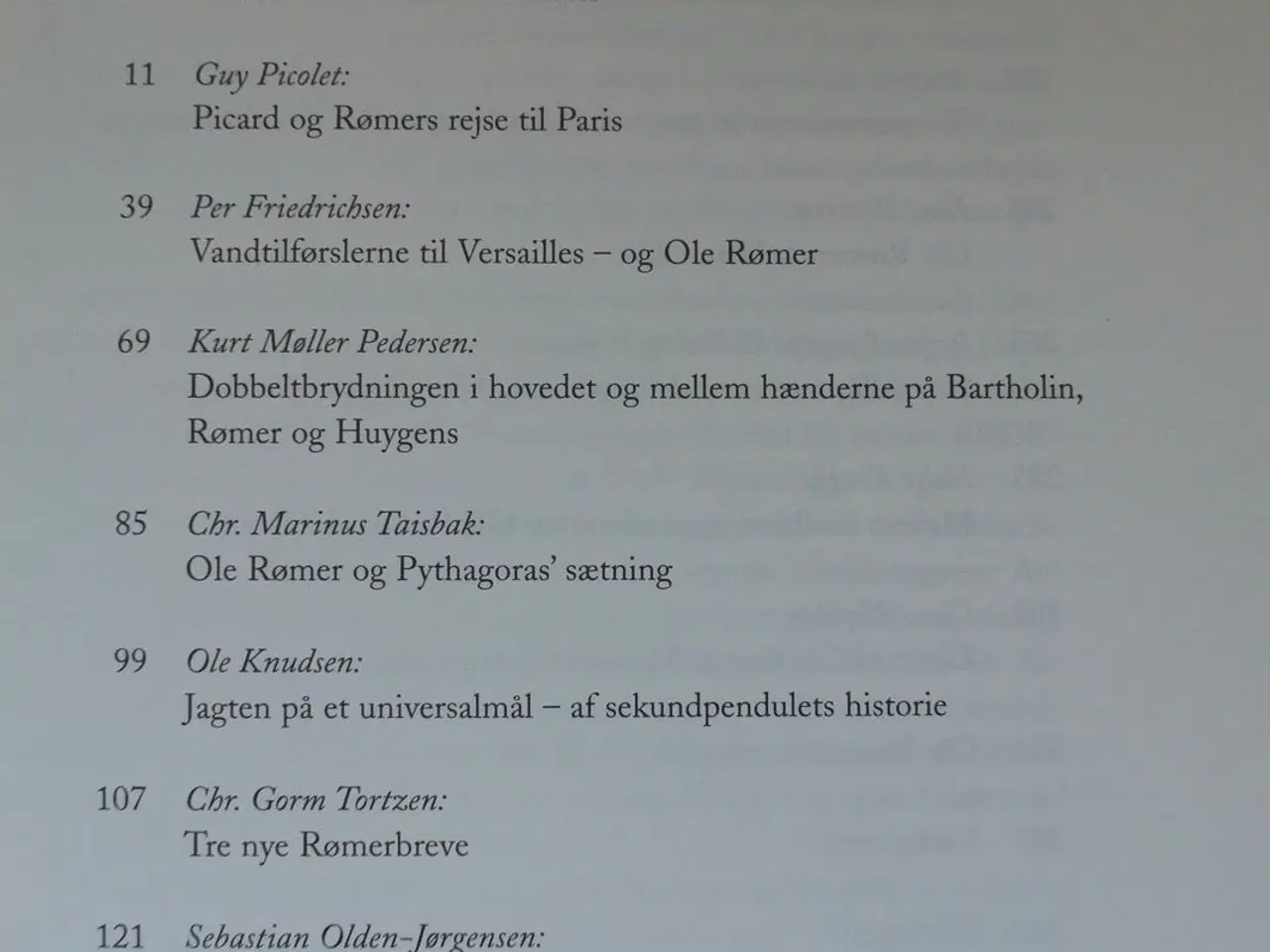 Billede 2 - ole rømer - videnskabsmand og samfundstjener, red.