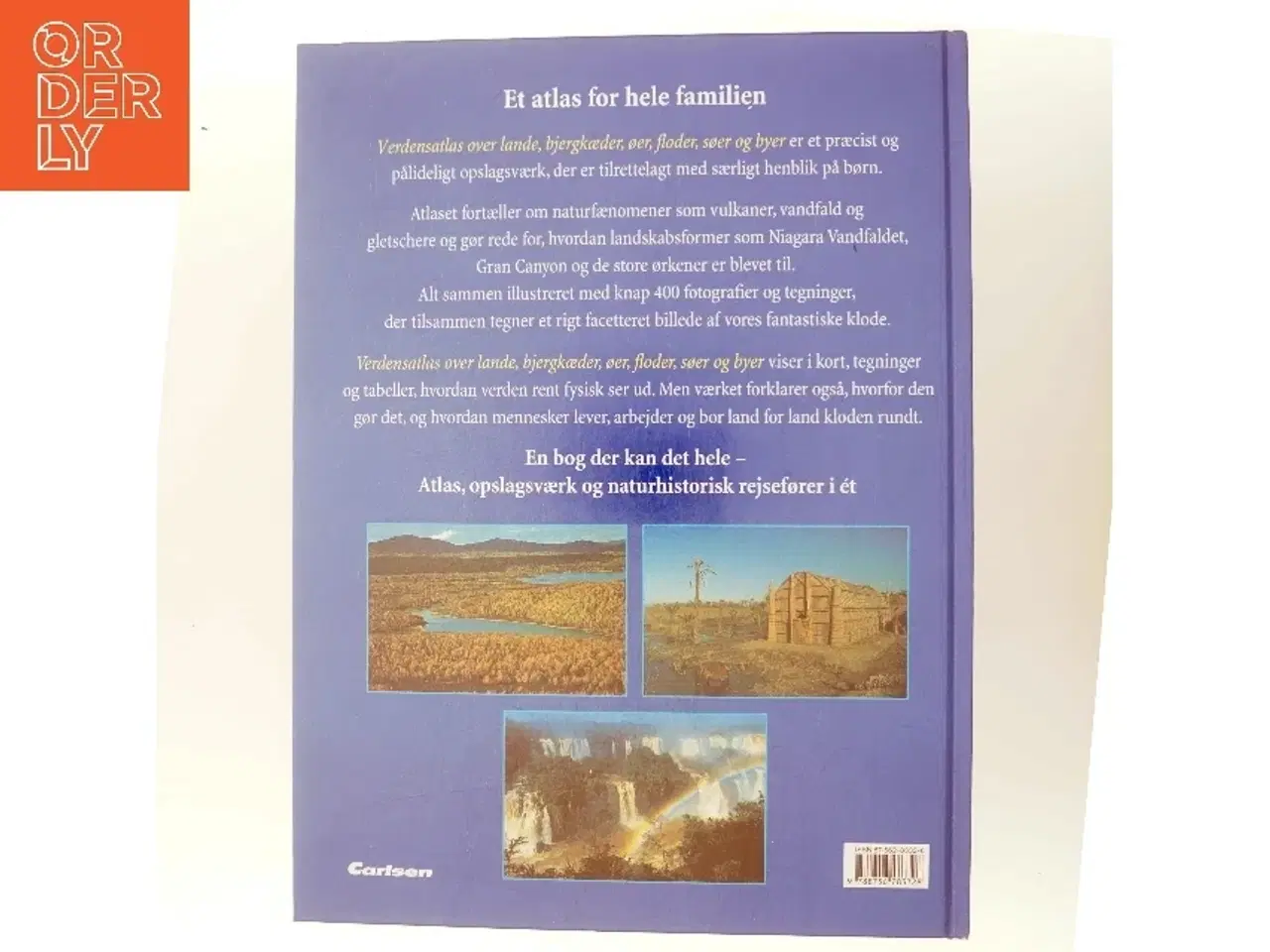 Billede 3 - Verdensatlas af Oliver S. Barrett (Bog)