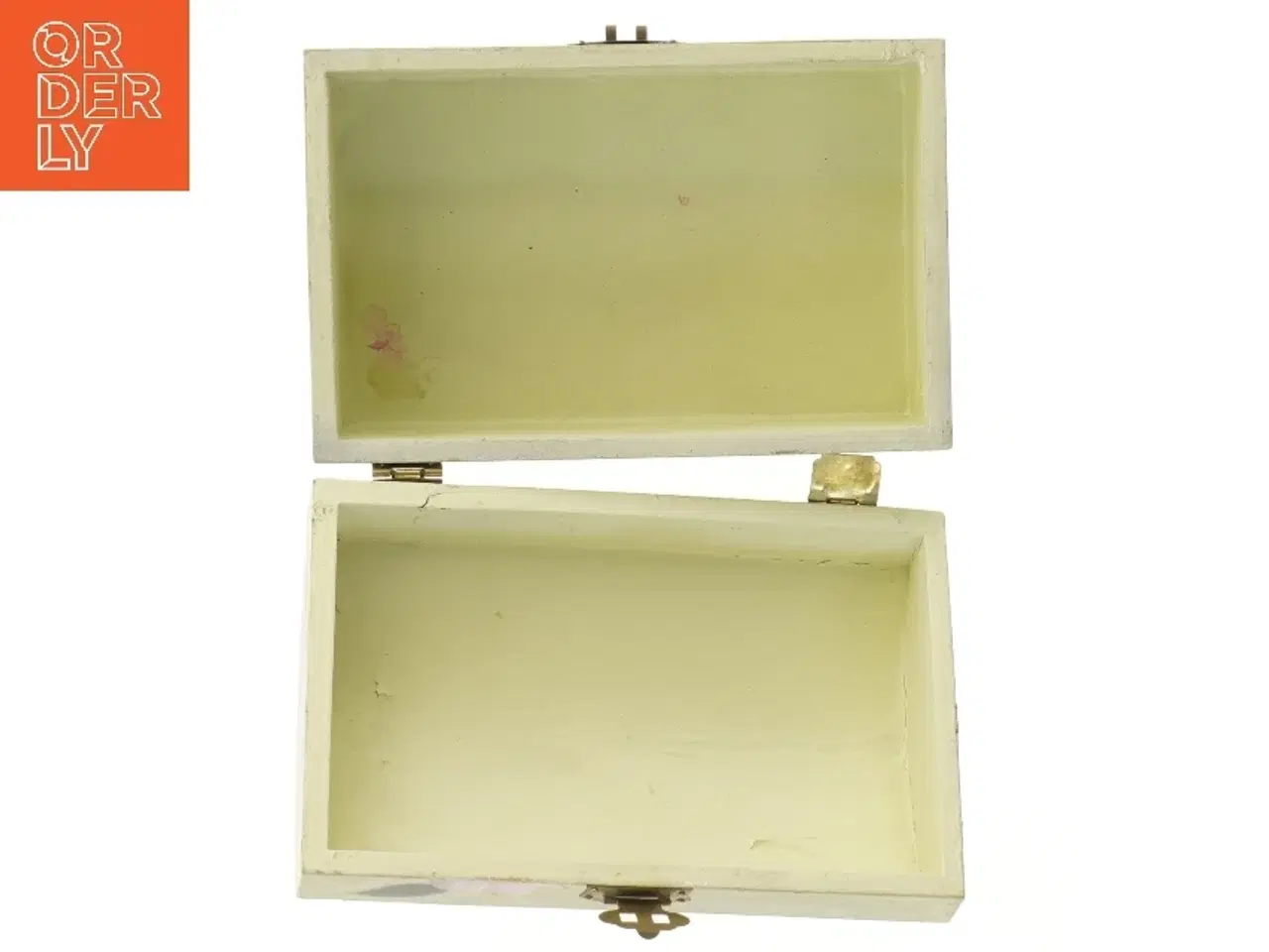 Billede 4 - Dekorativ træ kiste (str. 21,5x13,5 cm)