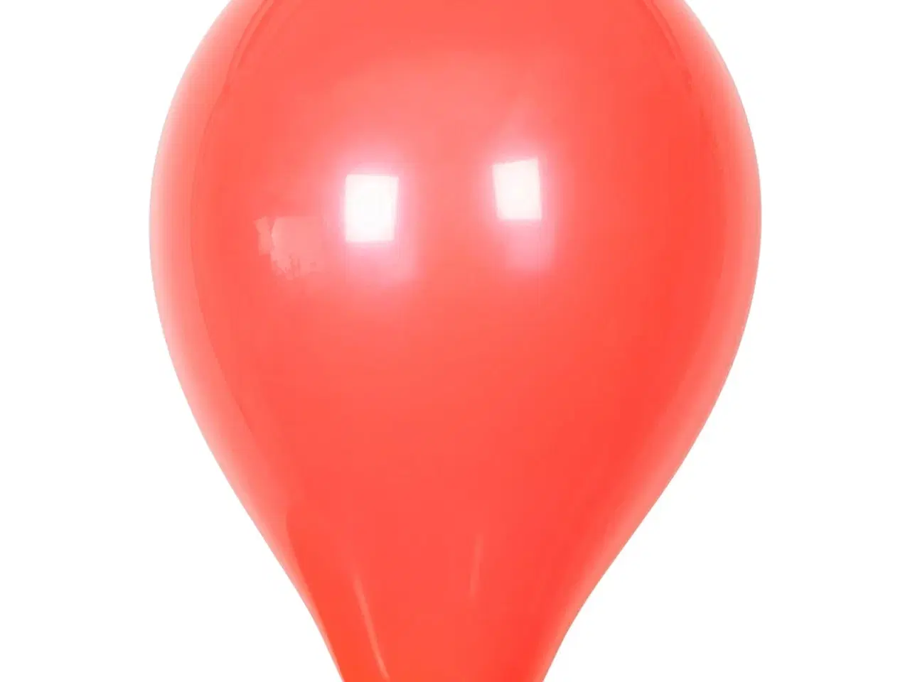 Billede 1 - Runde Røde Balloner 23 cm - 10 stk. Pakke