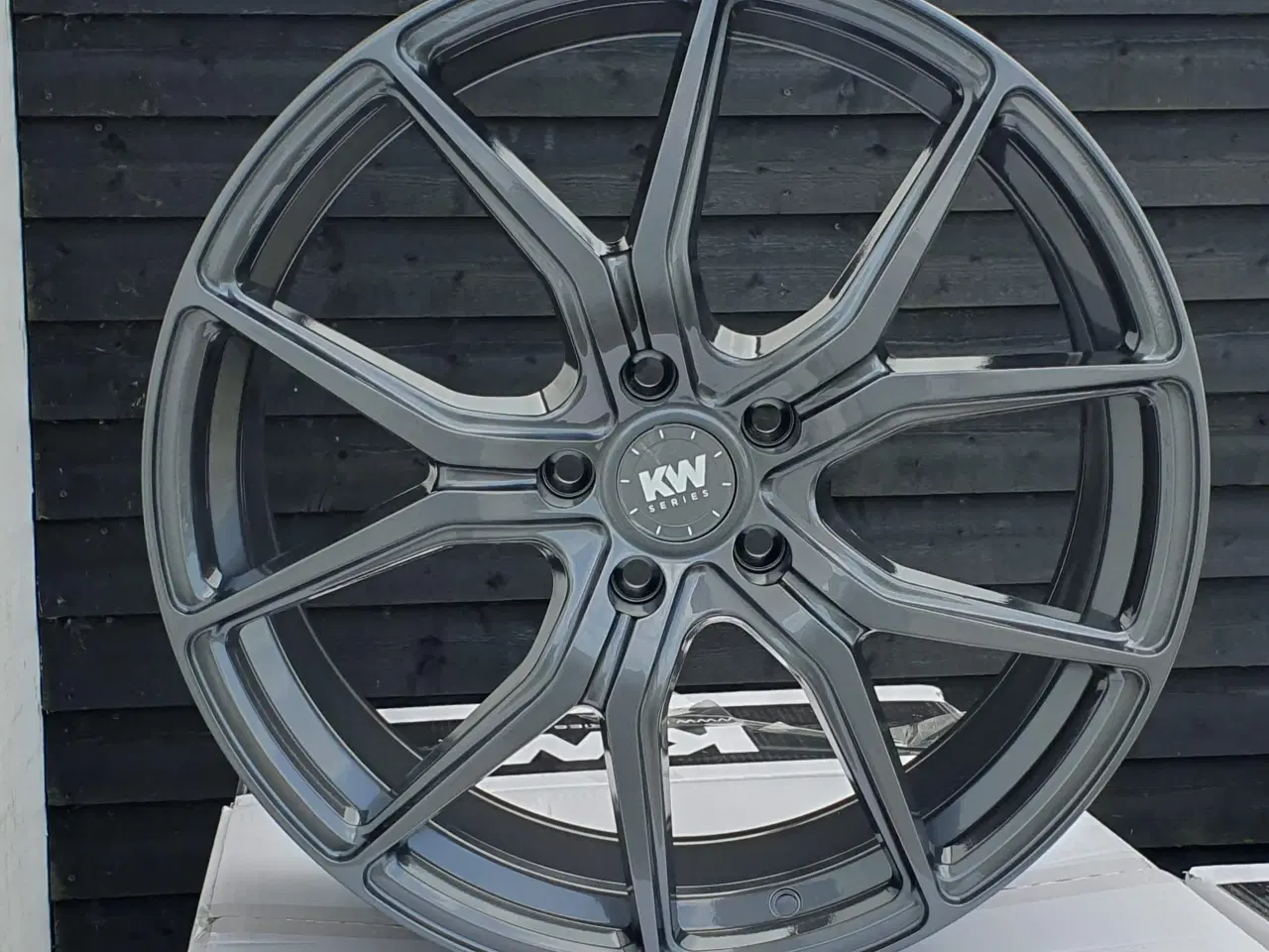 Billede 1 - 19" alufælge 5x112 gunmetal 