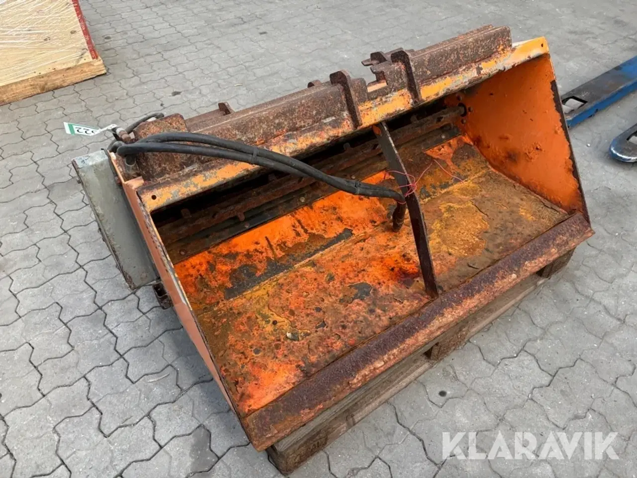 Billede 3 - Saltudlægger skovl Hydromann 300SL hydraulisk