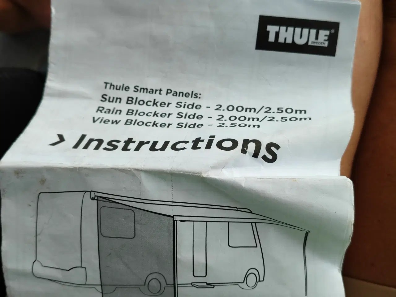 Billede 1 - Thule markise sider 