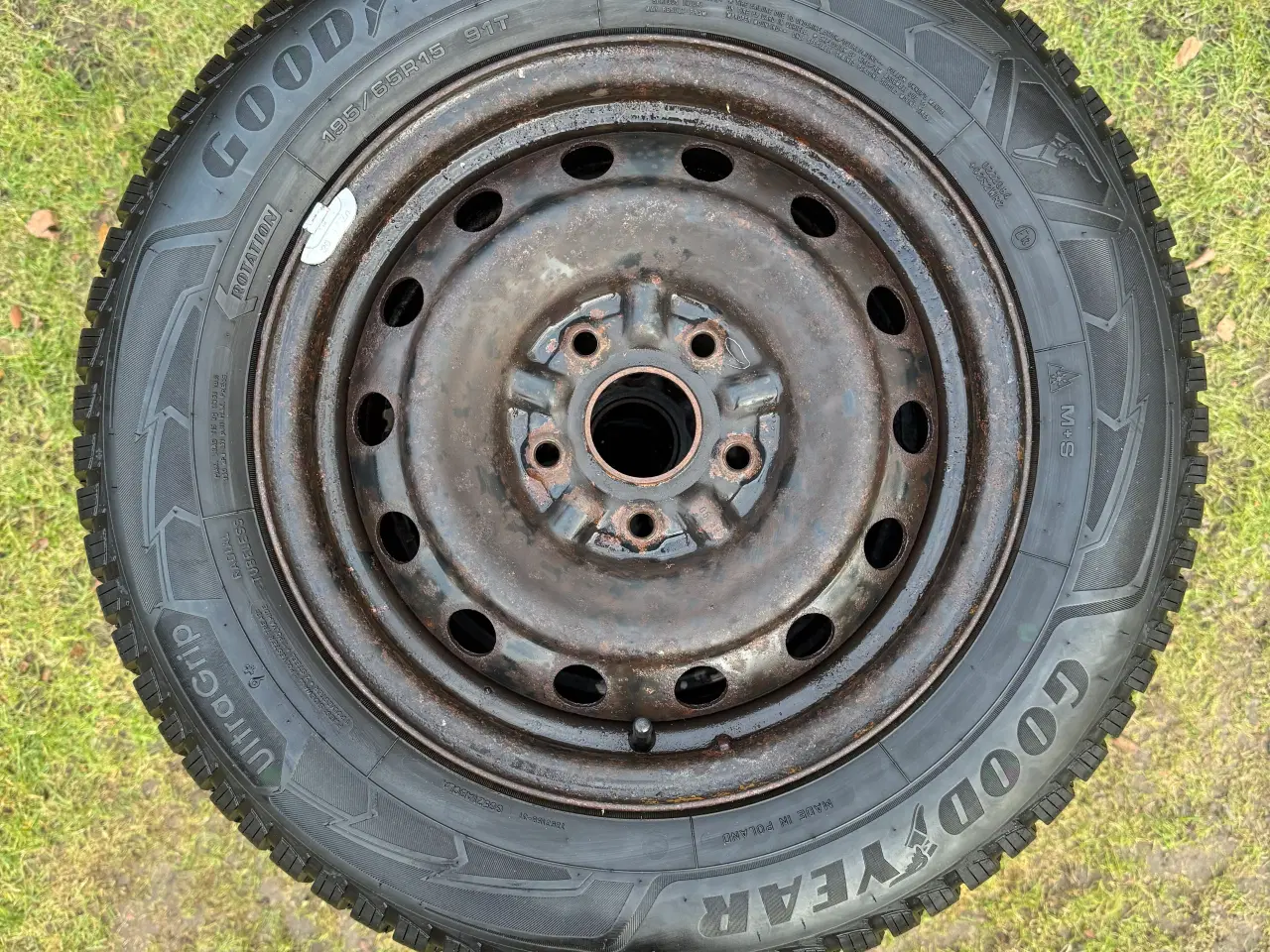 Billede 7 - Toyota 15" vinterhjul Goodyear