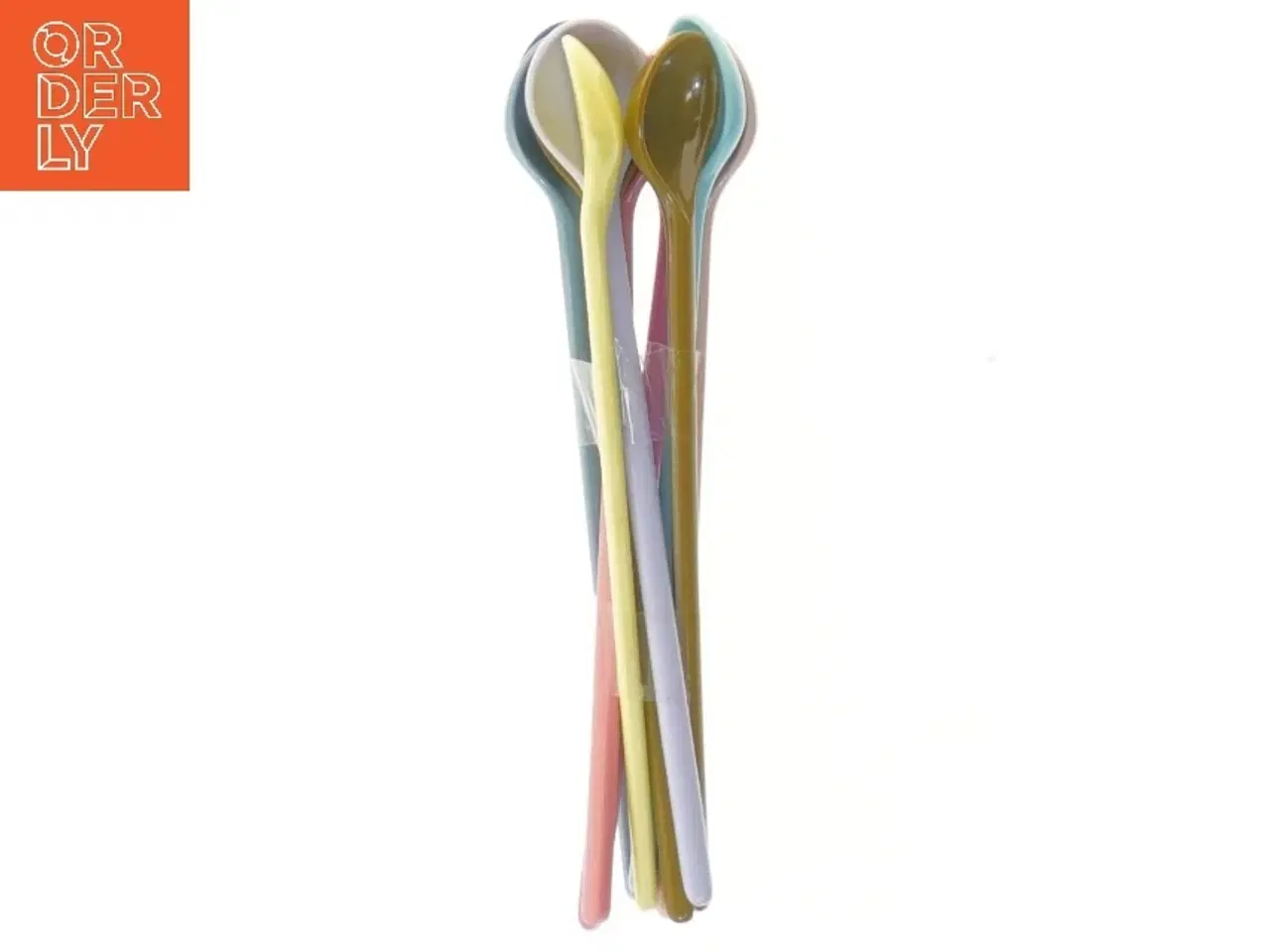 Billede 3 - Farverige skeer (str. 19 cm)