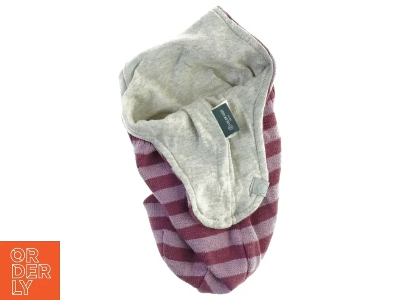 Billede 5 - Stripet hue i lilla og grå (str. 48 cm)