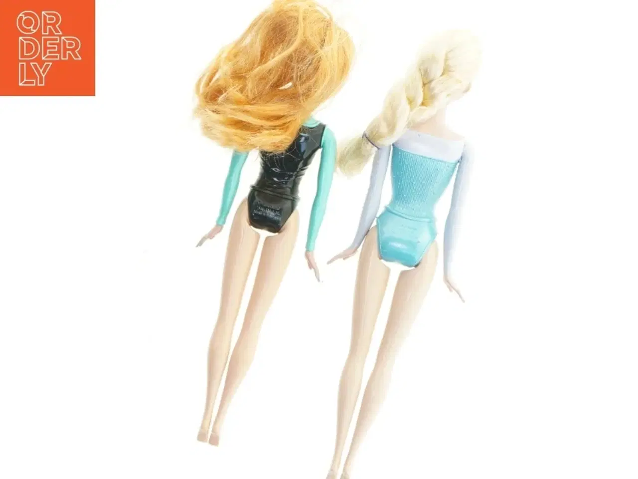 Billede 6 - Dukker, Anna og Elsa fra Barbie (str. 27 cm)