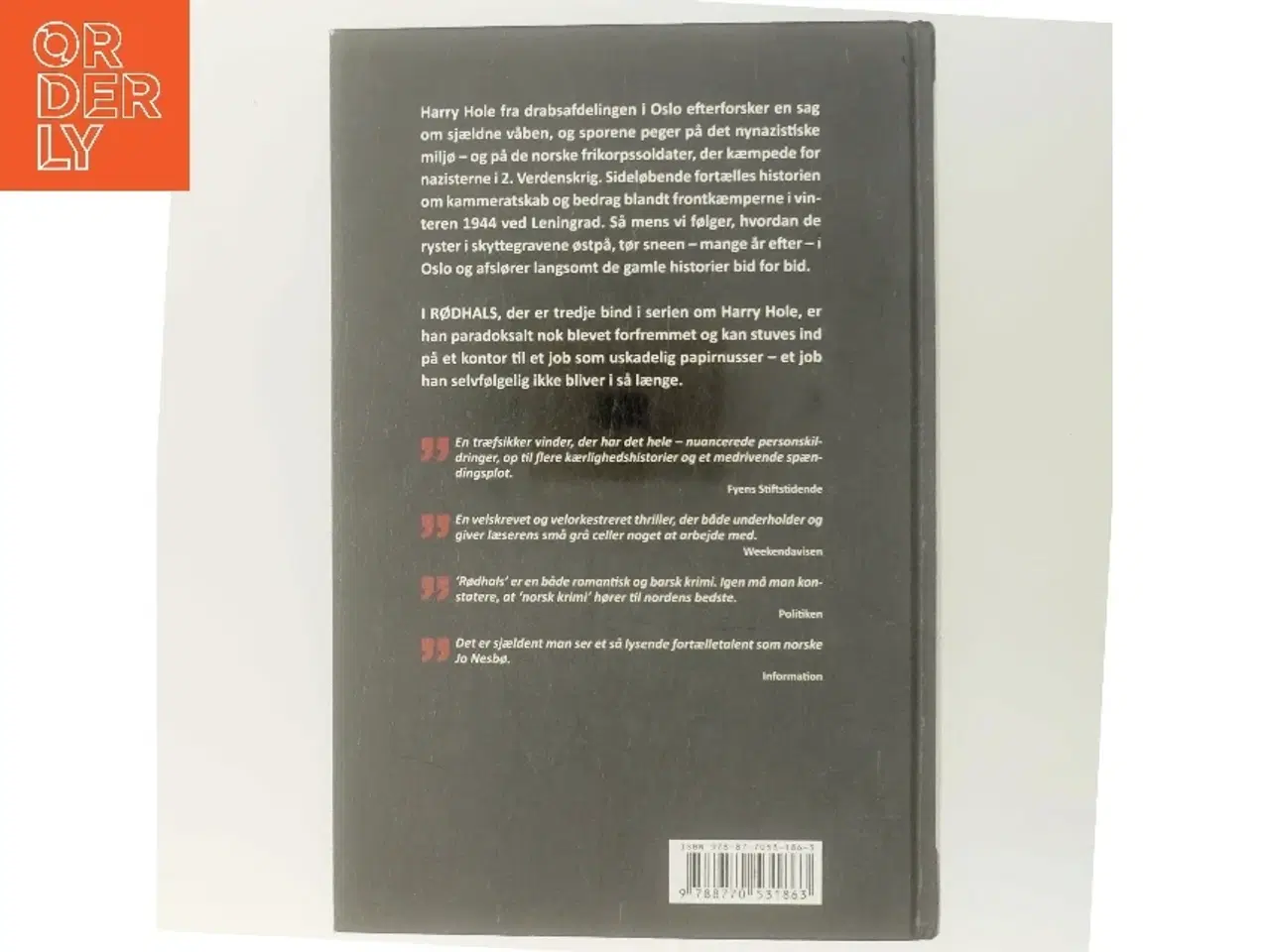 Billede 3 - Rødhals af Jo Nesbø (Bog)