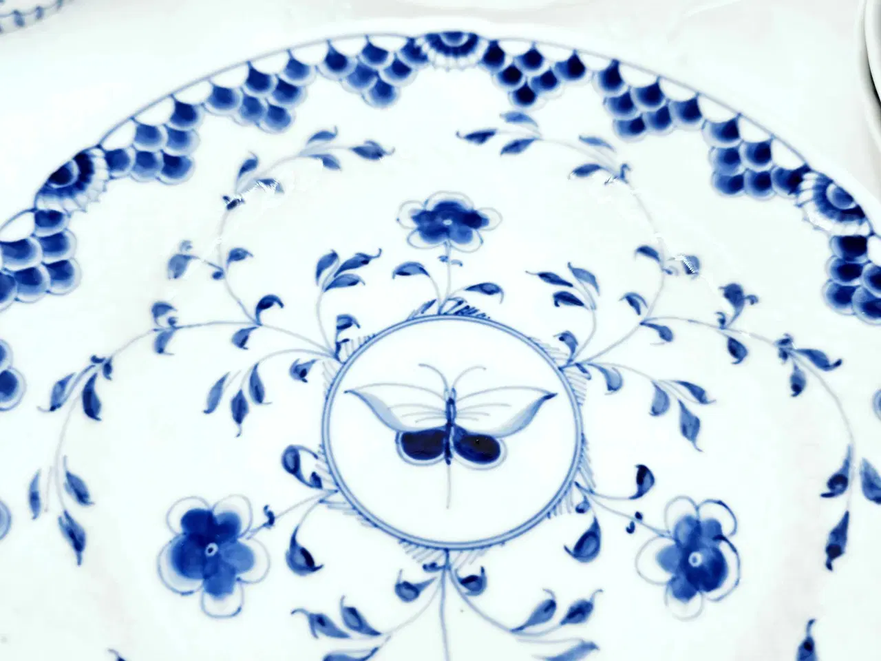 Billede 5 - Dickens Sommerfugl Stor Kagetallerken