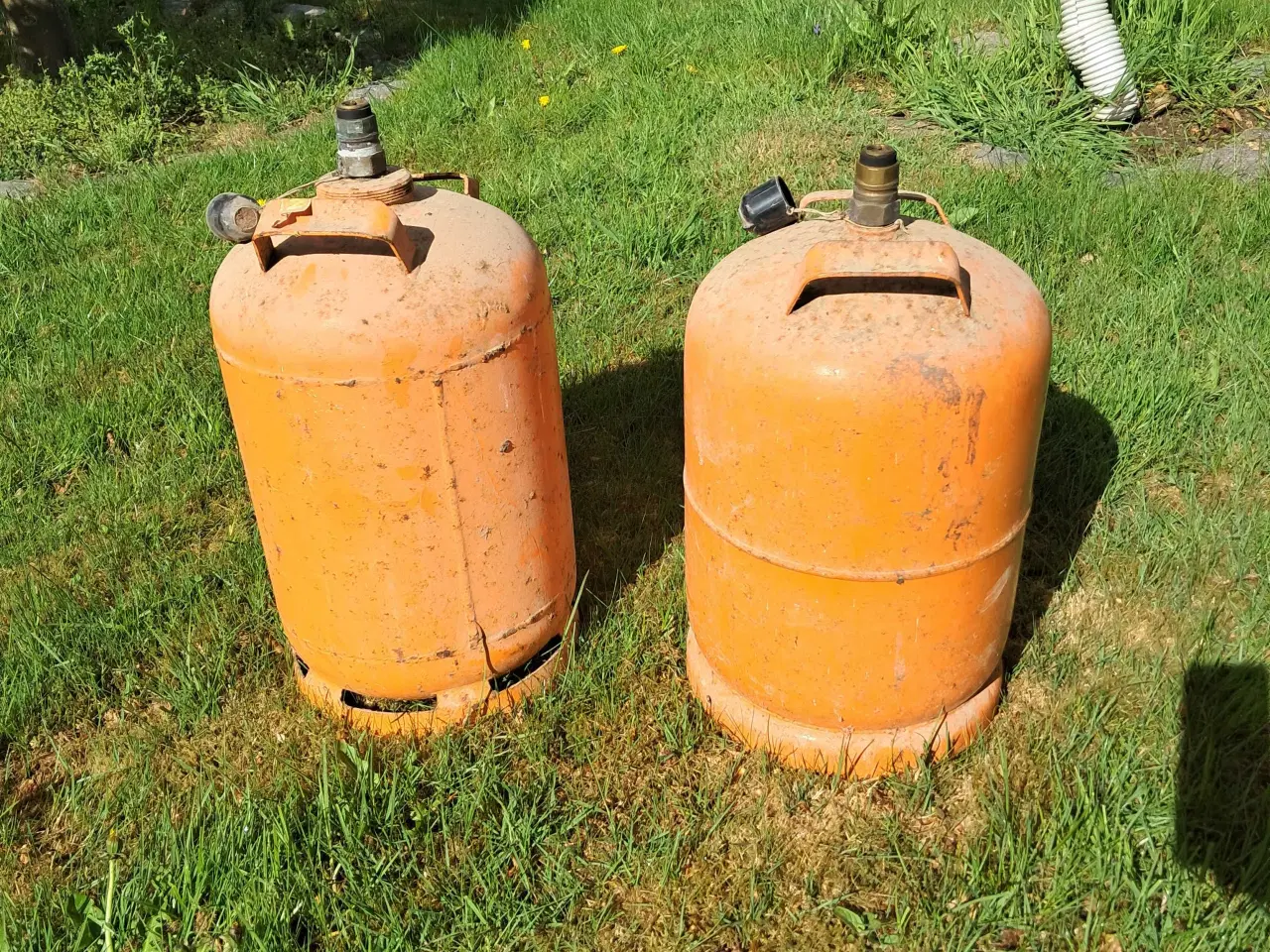 Billede 1 - 2 stk 11kg gasflasker tomme
