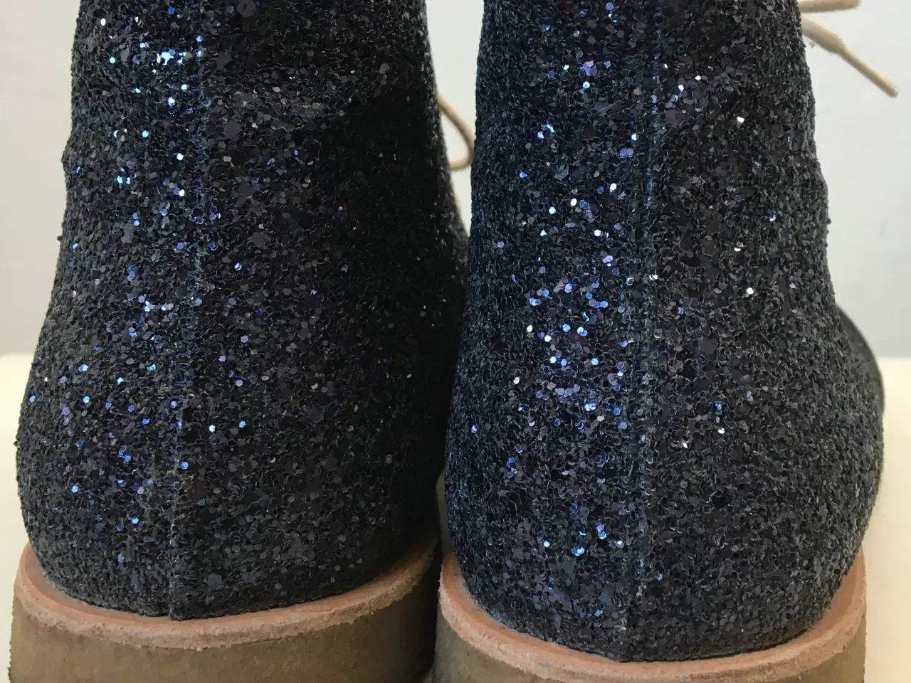 Billede 5 - Angulus støvler, blå glimmerstøvler, str 40